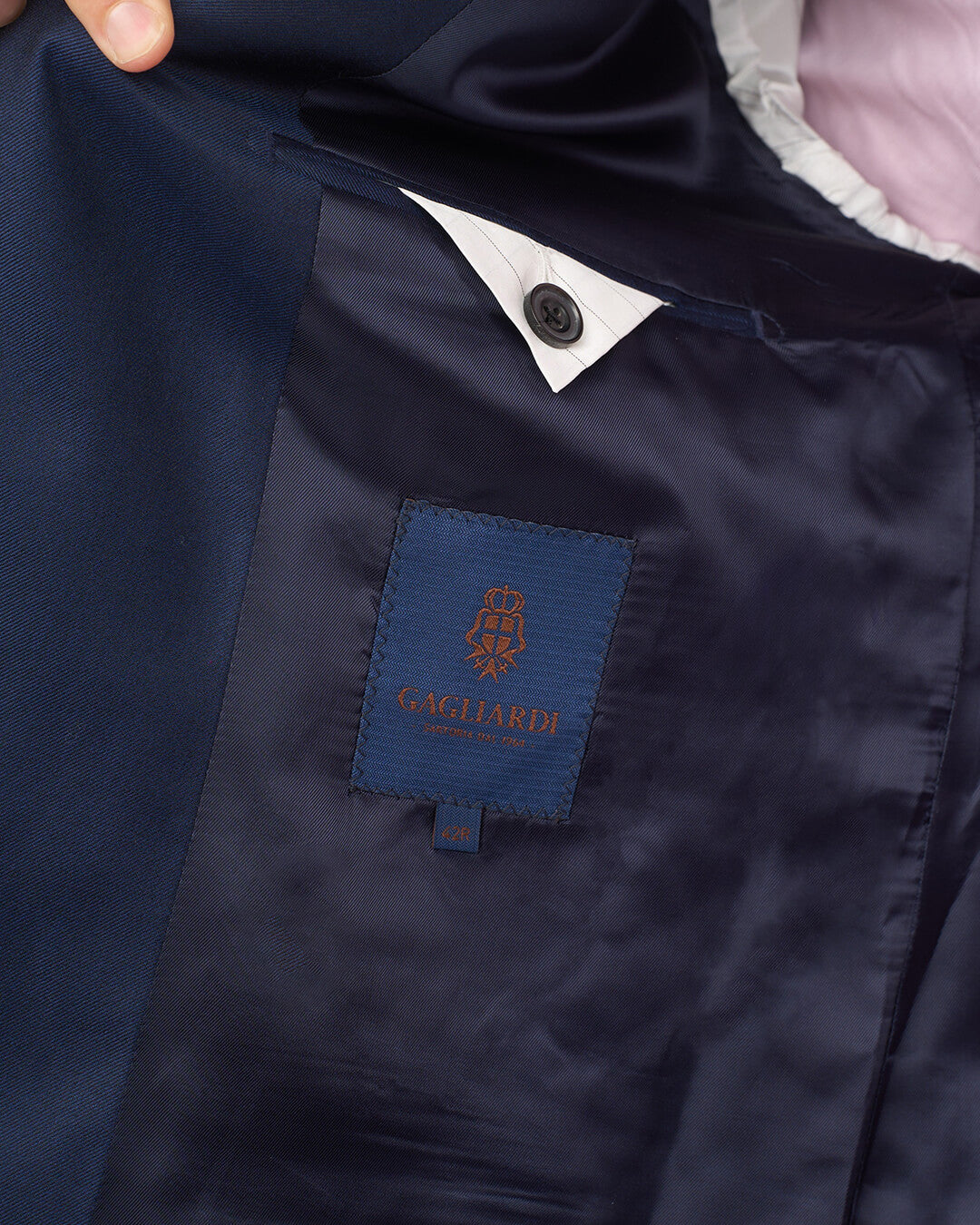 Gagliardi Navy Traveller Twill Suit