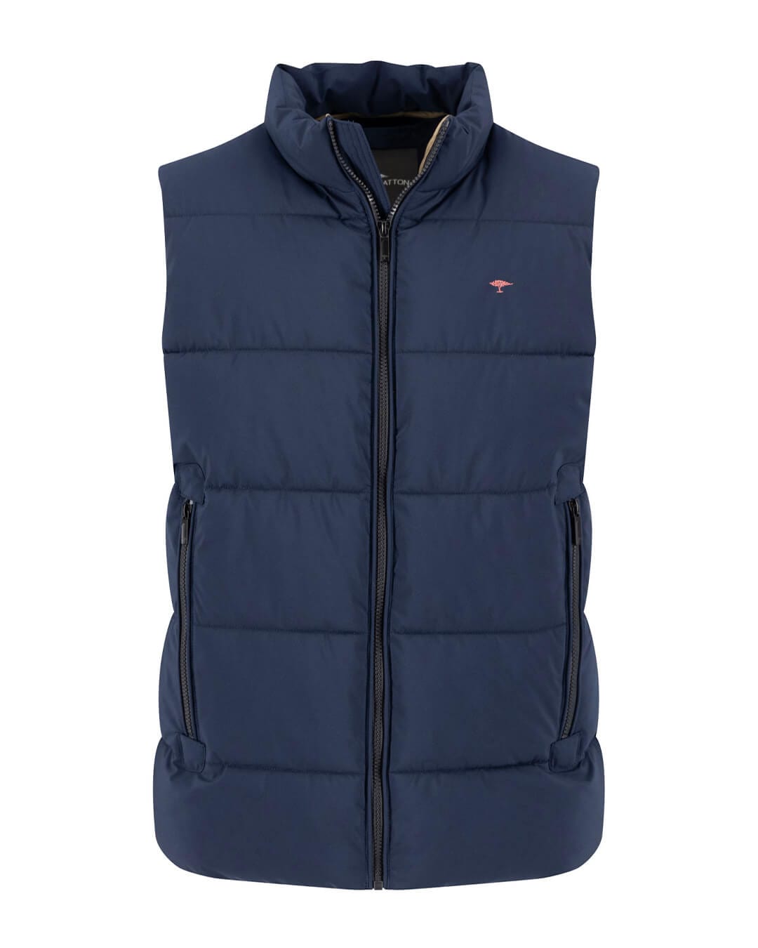 Fynch-Hatton Gilets PUFFER VEST GRS NAVY F688
