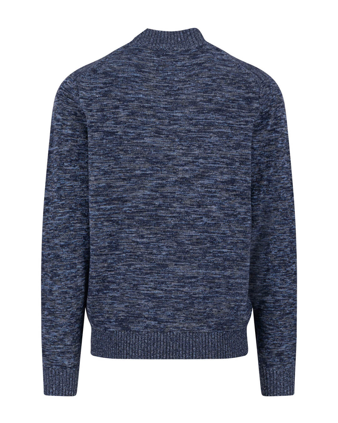 Fynch-Hatton Jumpers BUTTONED TROYER TWISTED MOULINE NAVY F690