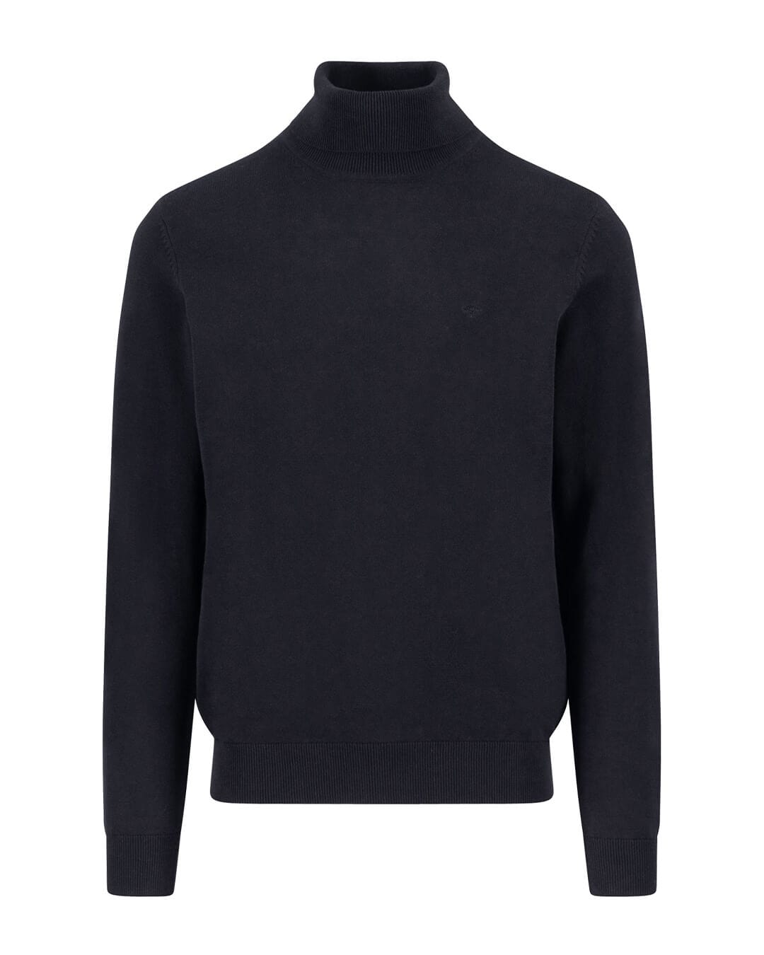 Fynch-Hatton Jumpers Fynch-Hatton Black Rollneck Superfine Jumper