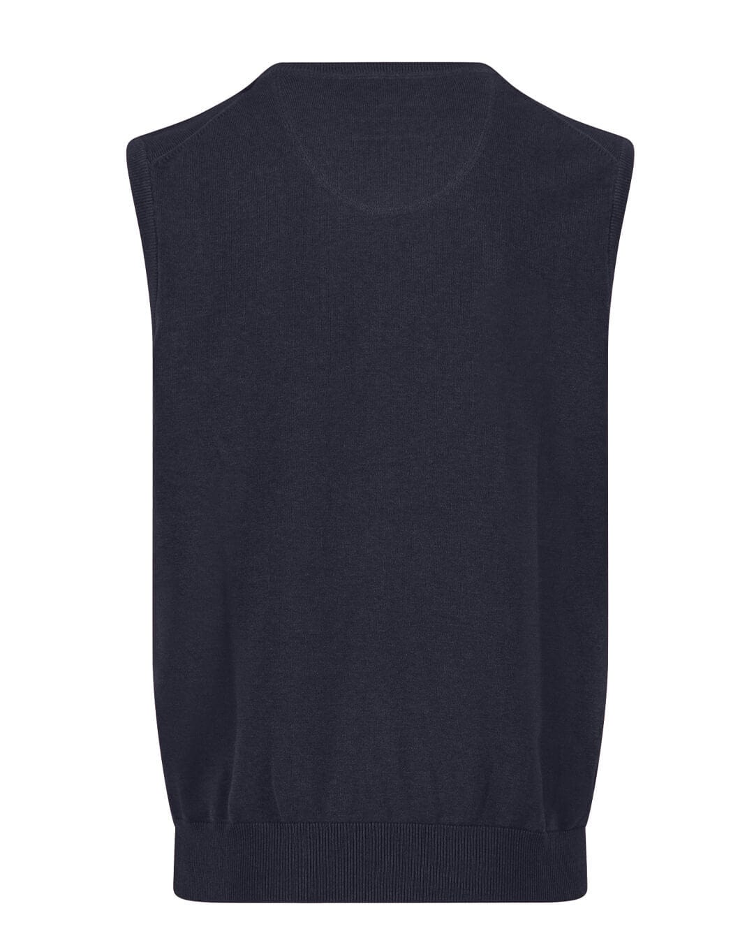 Fynch-Hatton Jumpers Fynch-Hatton Navy Slipover Superfine Sweater