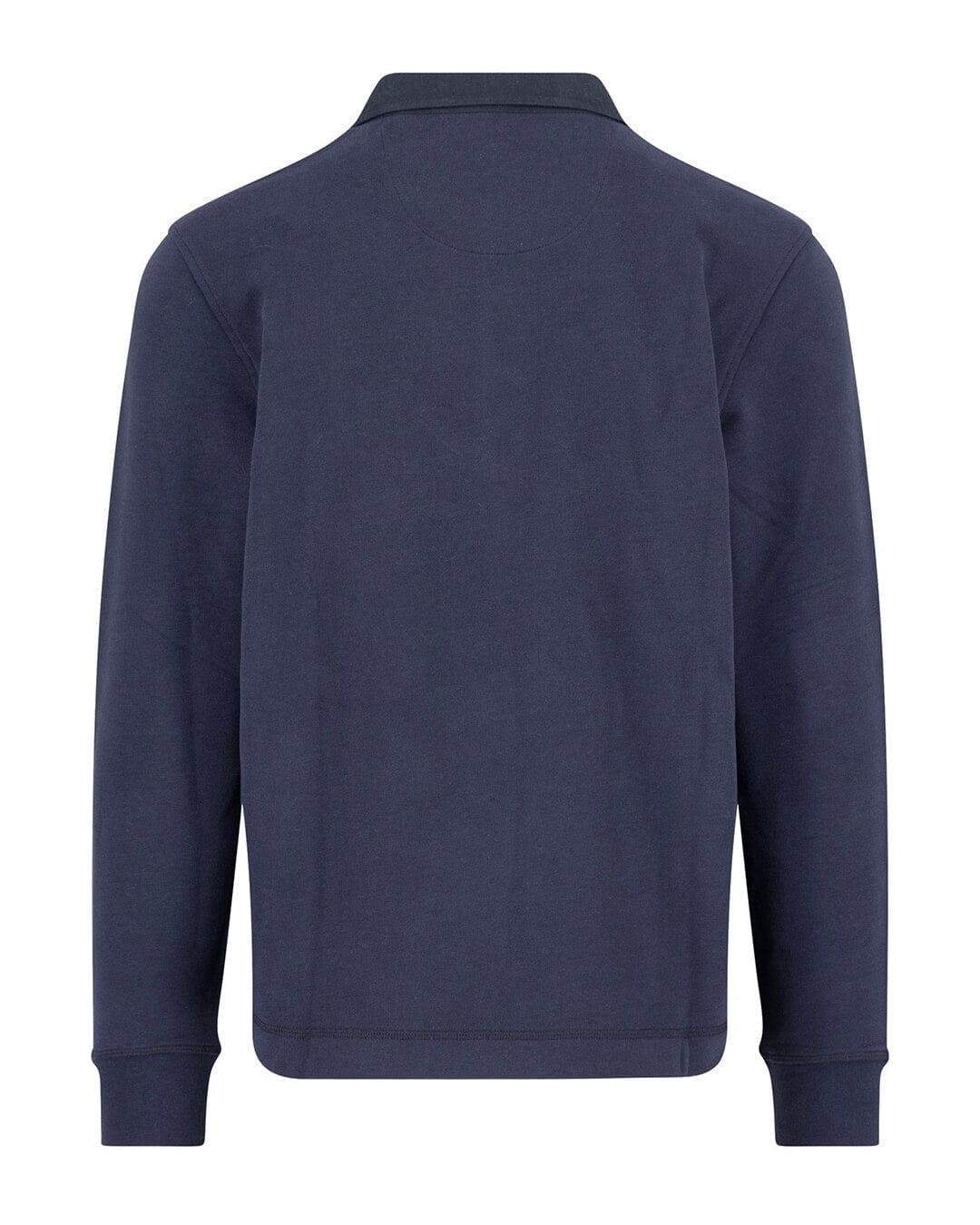 Fynch-Hatton Jumpers Fynch-Hatton Navy Sweat Rugby Solid Shirt