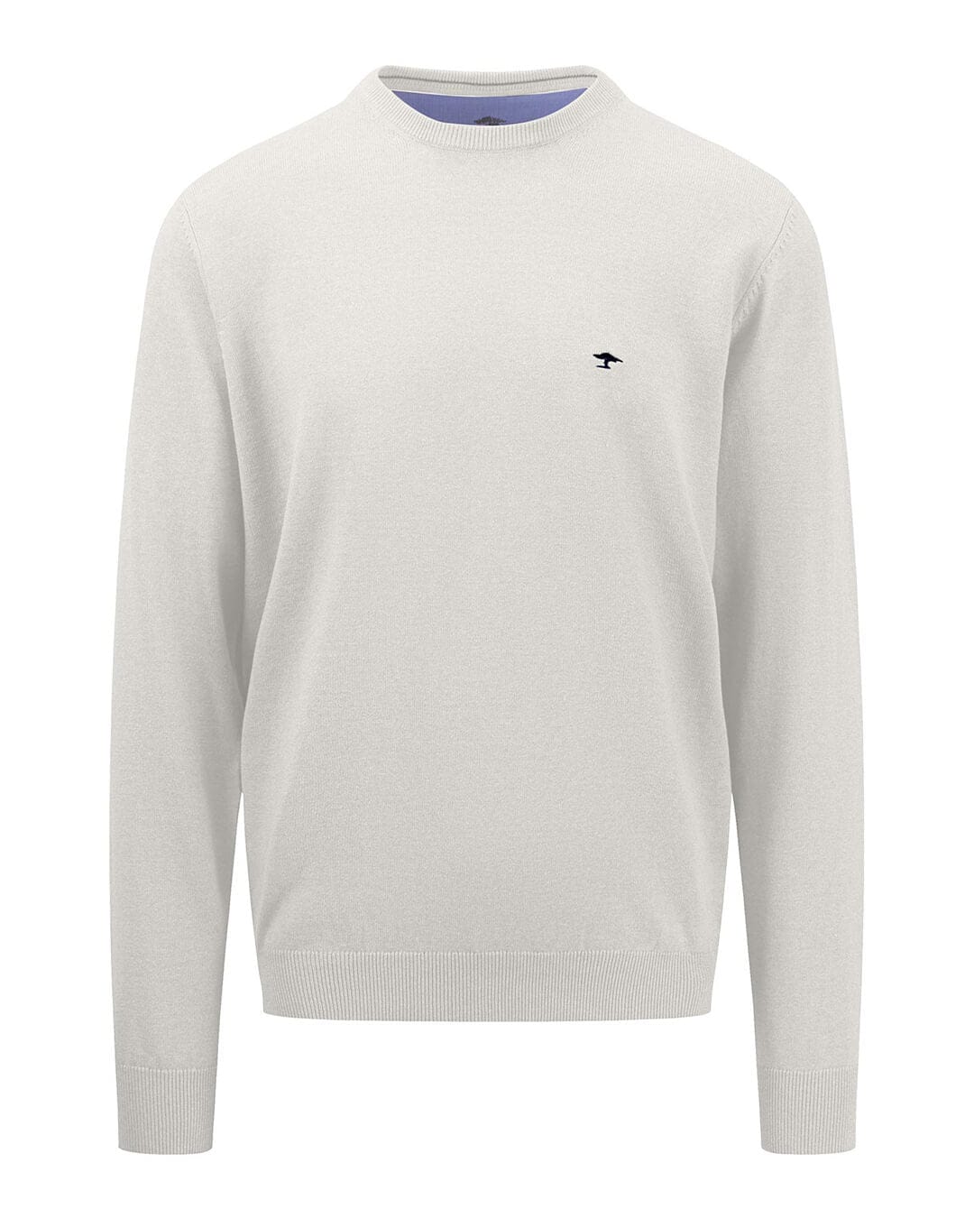 Fynch-Hatton Jumpers O-Neck Superfine Winter White F826 AW24 New 1414210F826