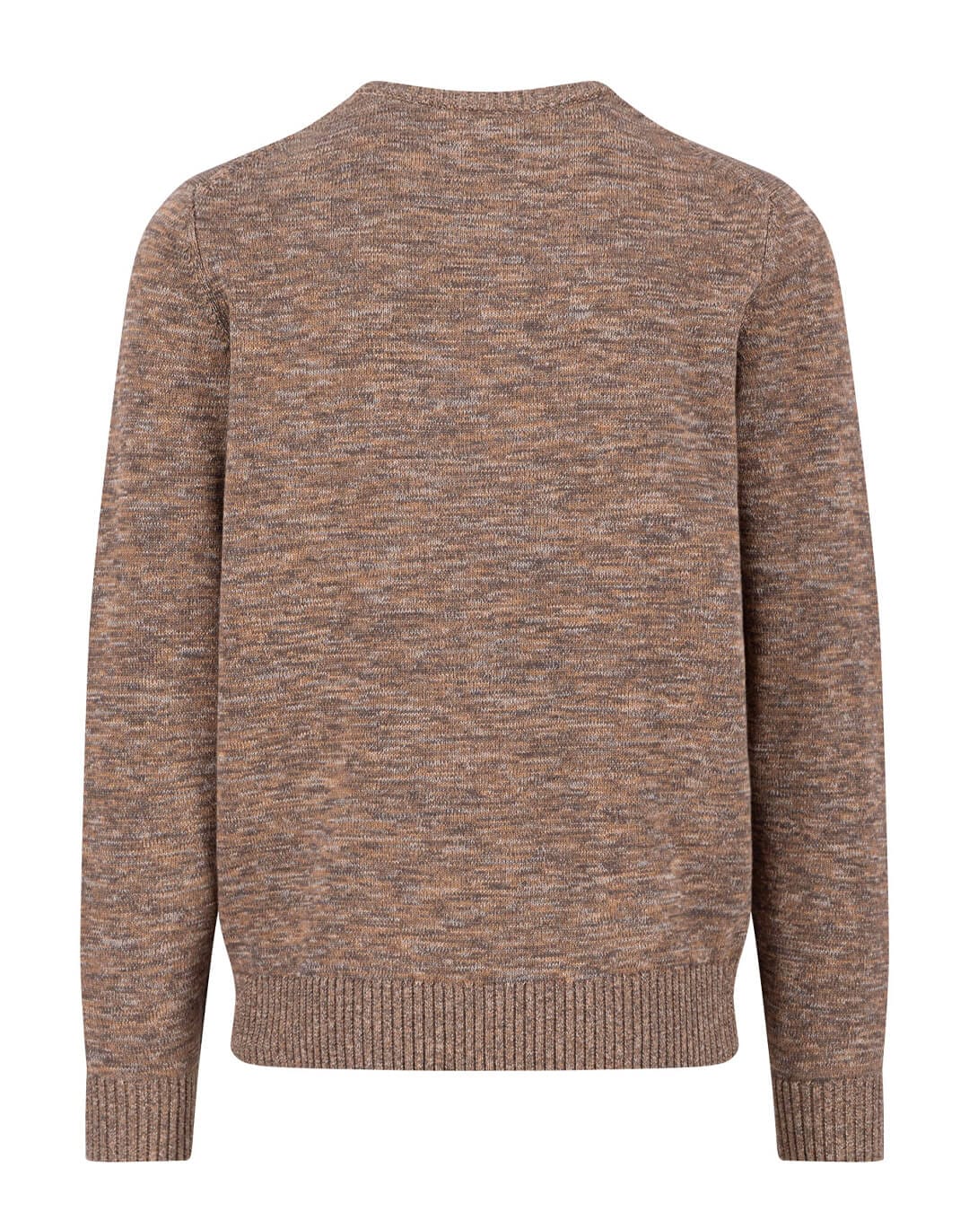 Fynch-Hatton Jumpers O-NECK TWISTED MOULINE BROWN F860