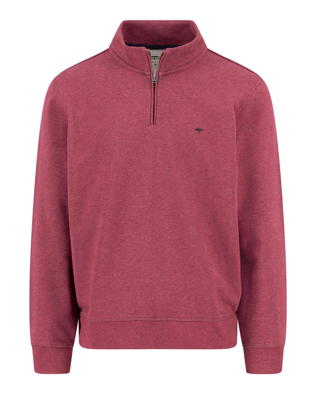 Fynch-Hatton Jumpers SWEAT TROYER-ZIP BURGUNDY F368