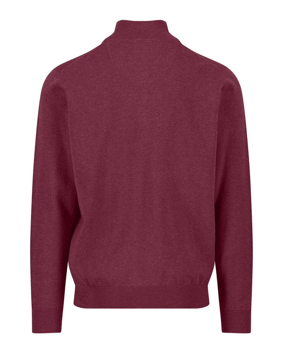 Fynch-Hatton Jumpers TROYER-ZIP SUPERFINE BURGUNDY F368