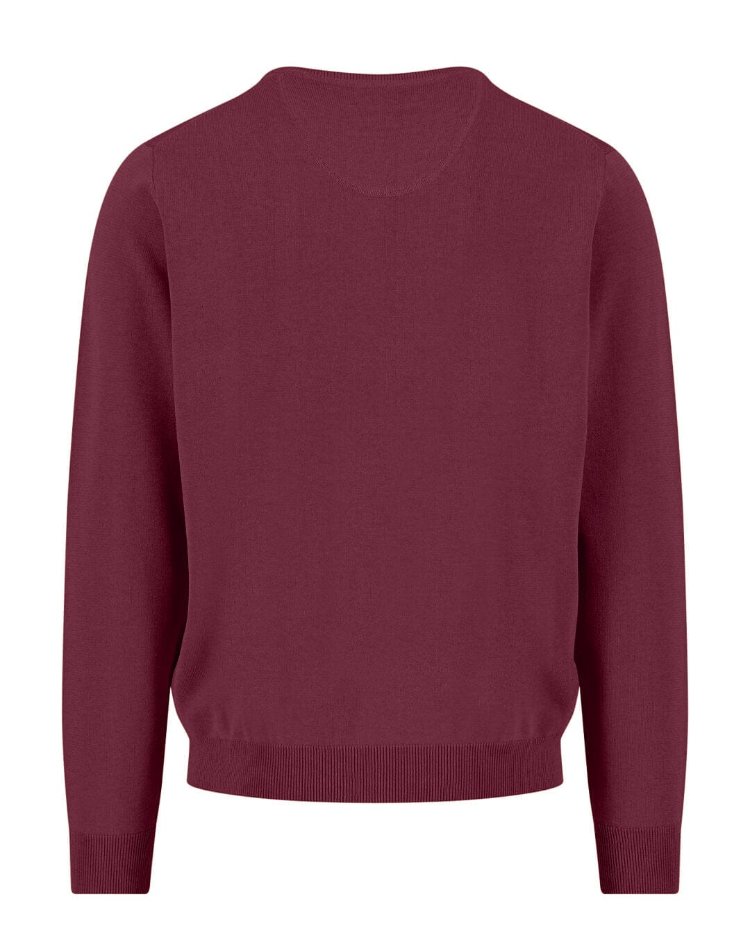 Fynch-Hatton Jumpers V-NECK SUPERFINE BURGUNDY F368
