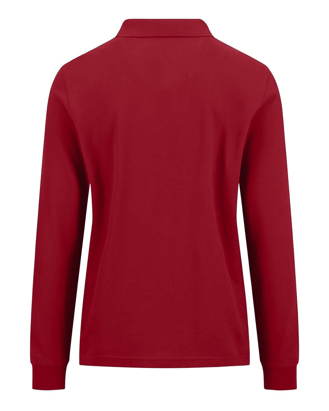 Fynch-Hatton Polo Shirts POLO LS PREMIUM COTTON RED F367
