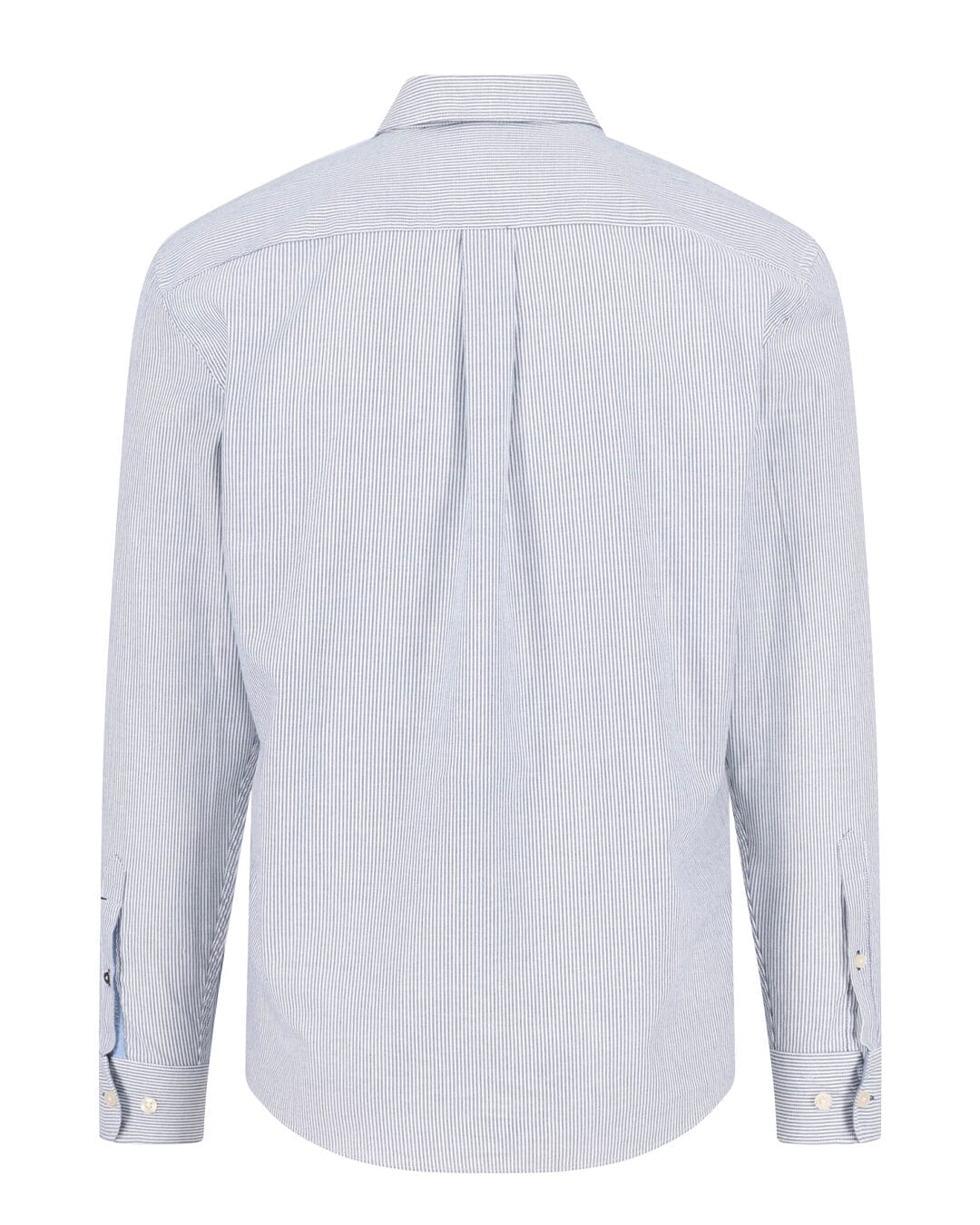 Fynch-Hatton Shirts FINE OXFORD STRIPE BD LS BLUE F638