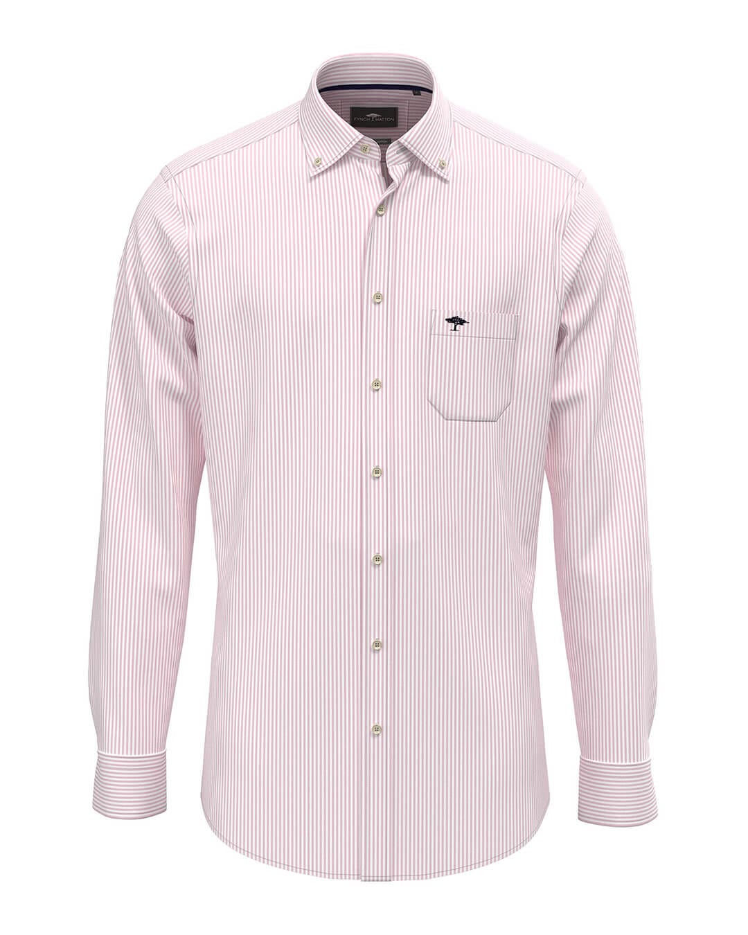Fynch-Hatton Shirts Fynch-Hatton Classic Oxford Pink Shirt