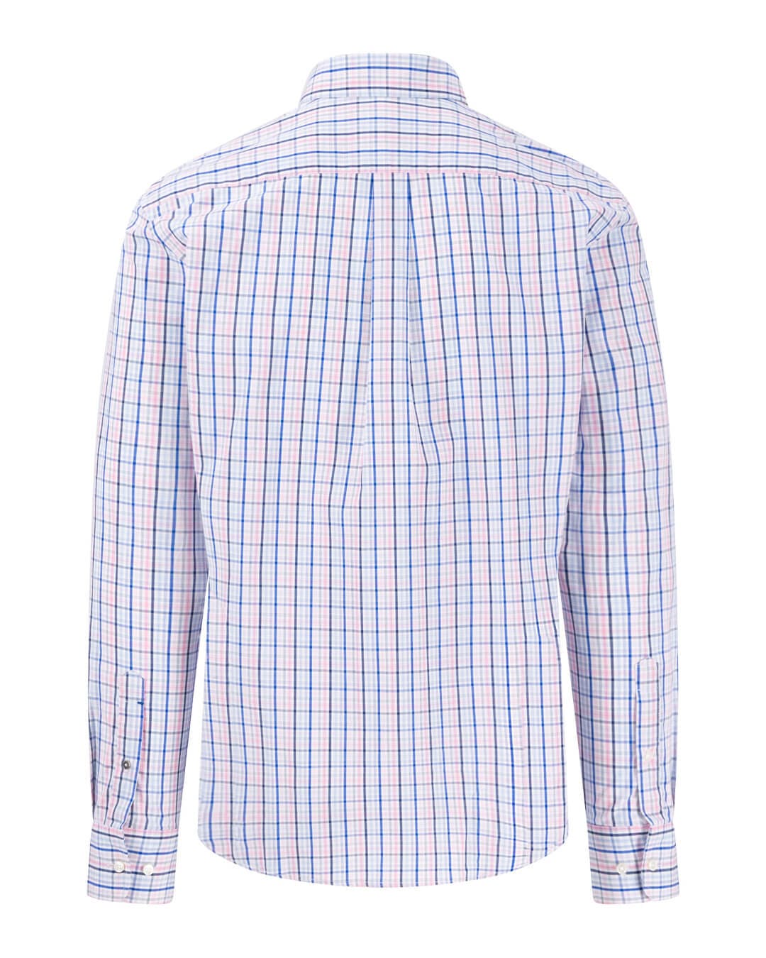 Fynch-Hatton Shirts Fynch-Hatton Combi Check Pink Shirt
