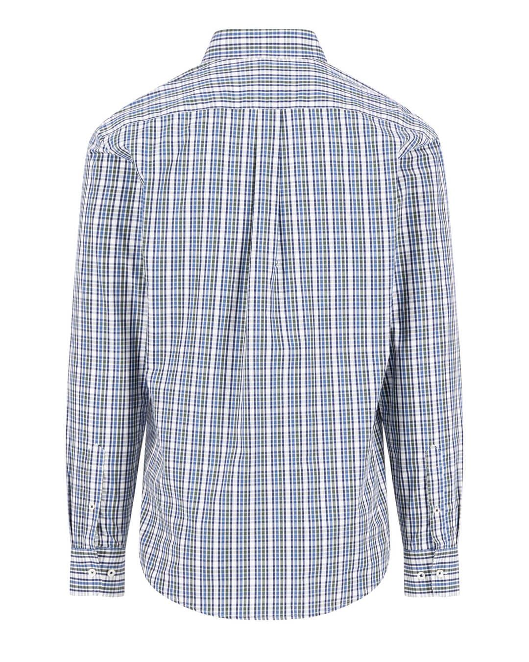 Fynch-Hatton Shirts Fynch-Hatton Green Seasonal Combi Check Bd Ls Shirt