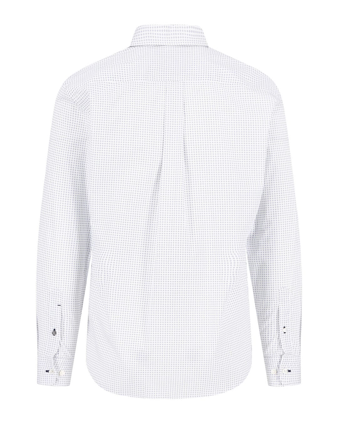 Fynch-Hatton Shirts Fynch-Hatton Navy Essential Print Kent Ls Shirt