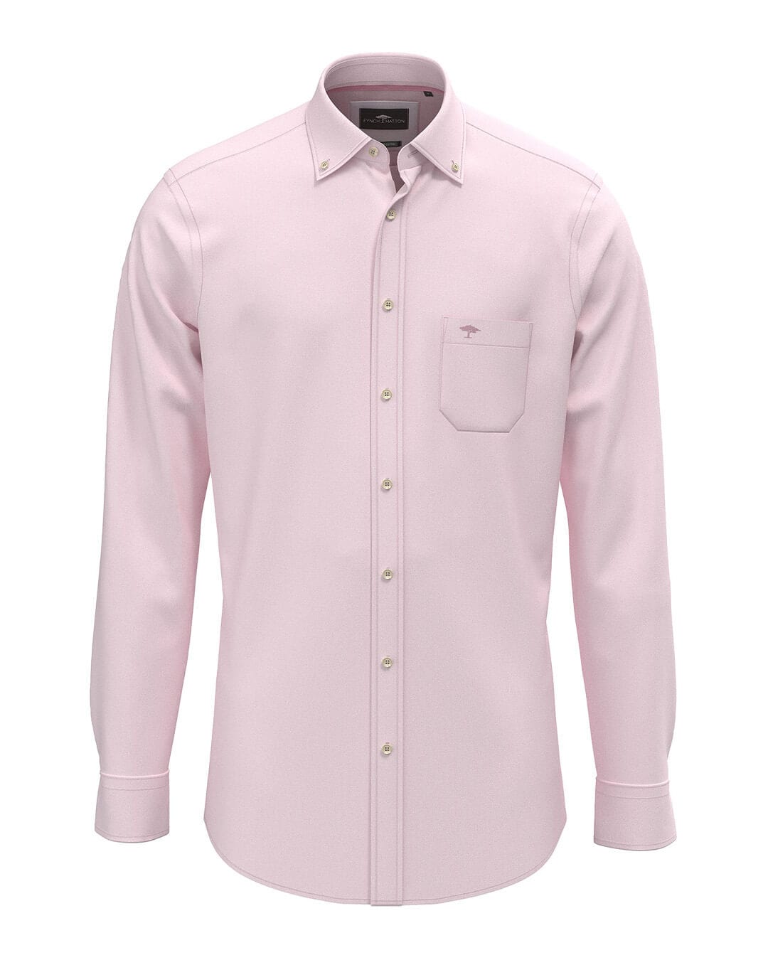 Fynch-Hatton Shirts Fynch-Hatton Oxford Pink Shirt