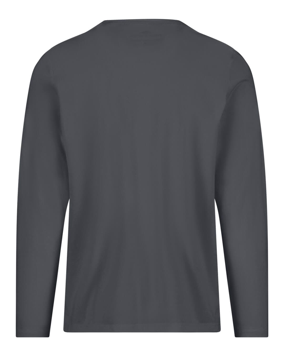 Fynch-Hatton T-Shirts Fynch-Hatton Grey Basic Ls T-Shirt