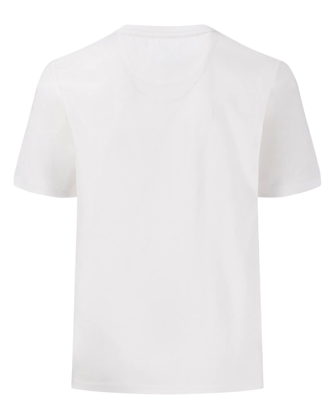 Fynch-Hatton T-Shirts Fynch-Hatton Interlock White T-Shirt