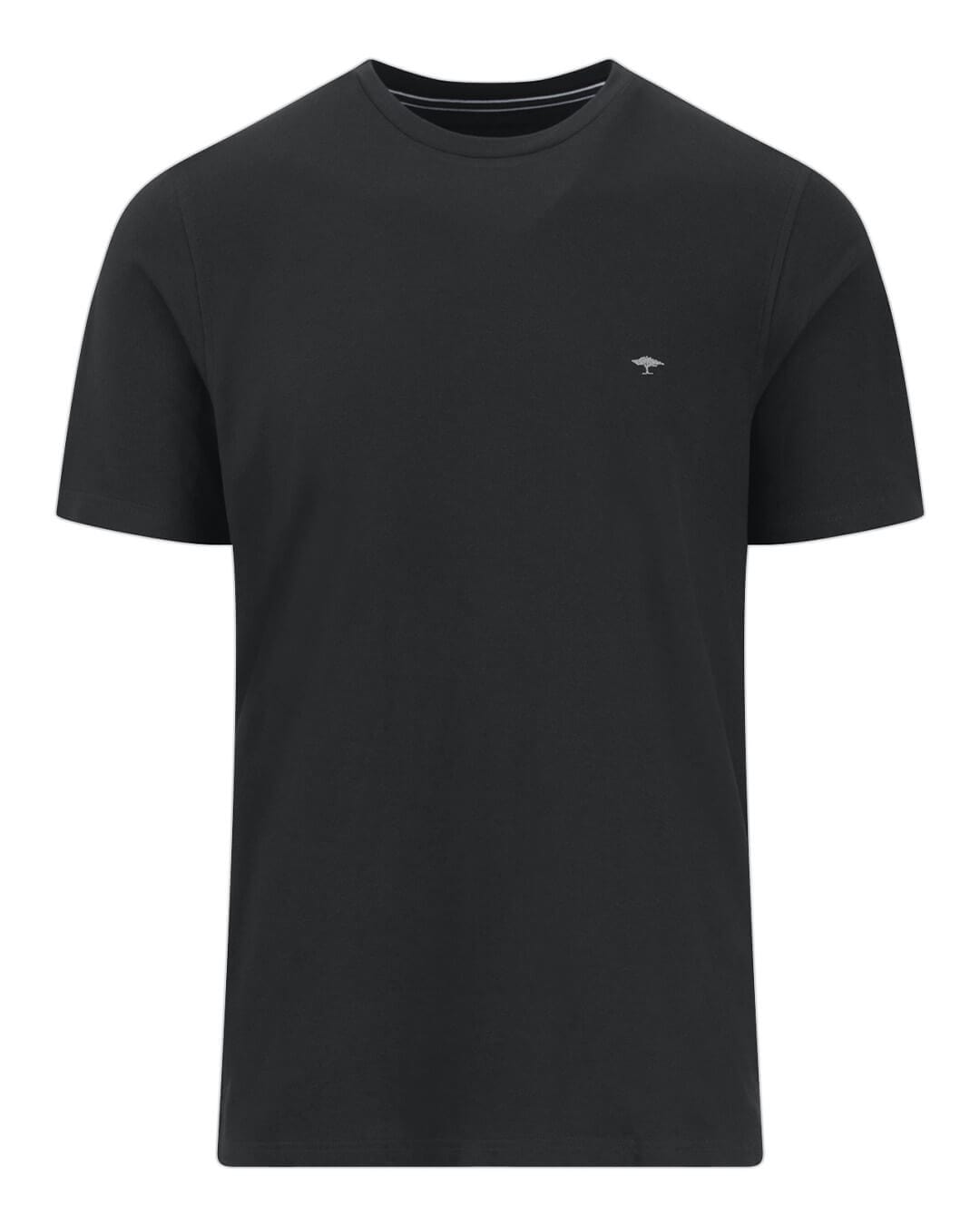 Fynch-Hatton T-Shirts Fynch-Hatton Premium Cotton Black T-Shirt