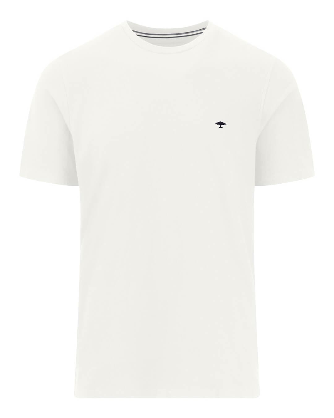Fynch-Hatton T-Shirts Fynch-Hatton Premium Cotton Off-White T-Shirt