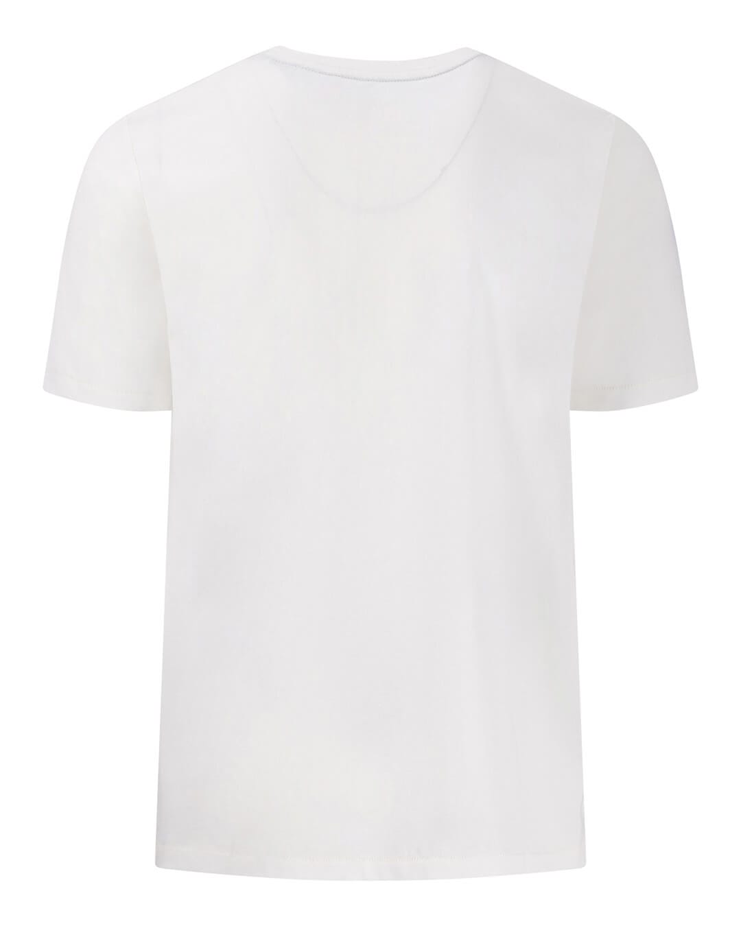 Fynch-Hatton T-Shirts Fynch-Hatton Small Logo Off-White T-Shirt