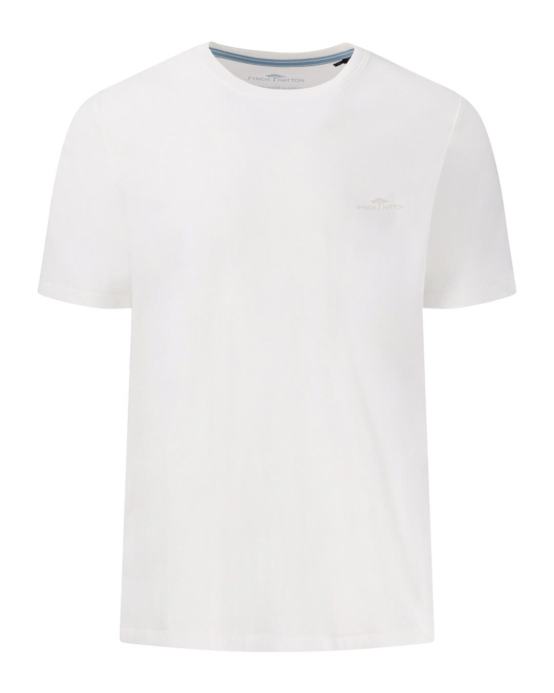 Fynch-Hatton T-Shirts Fynch-Hatton Small Logo Off-White T-Shirt