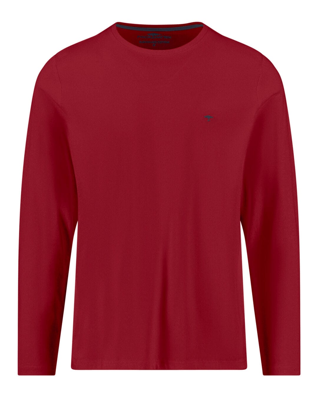 Fynch-Hatton T-Shirts T-SHIRT BASIC LS RED F367
