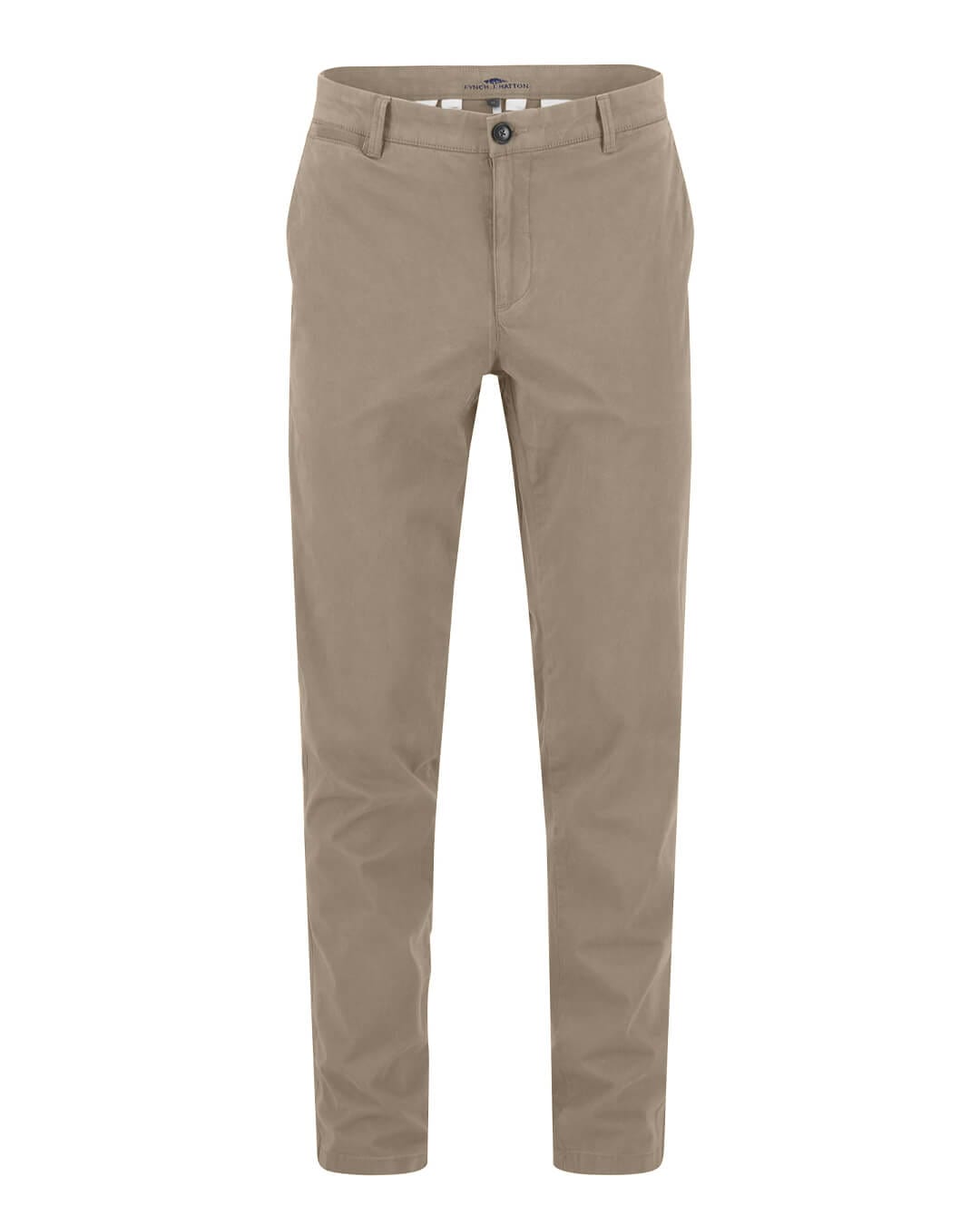 Fynch-Hatton Trousers Fynch-Hatton Beige Basic Chino Structure Trouser