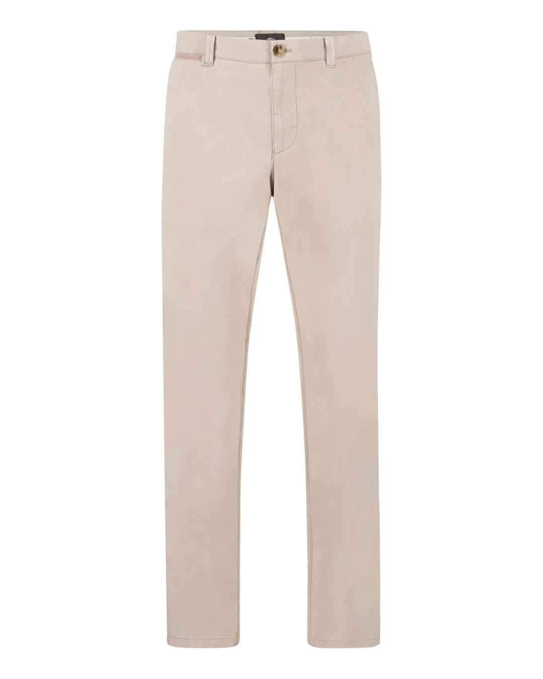Fynch-Hatton Trousers Fynch-Hatton Beige Basic Chino Trousers