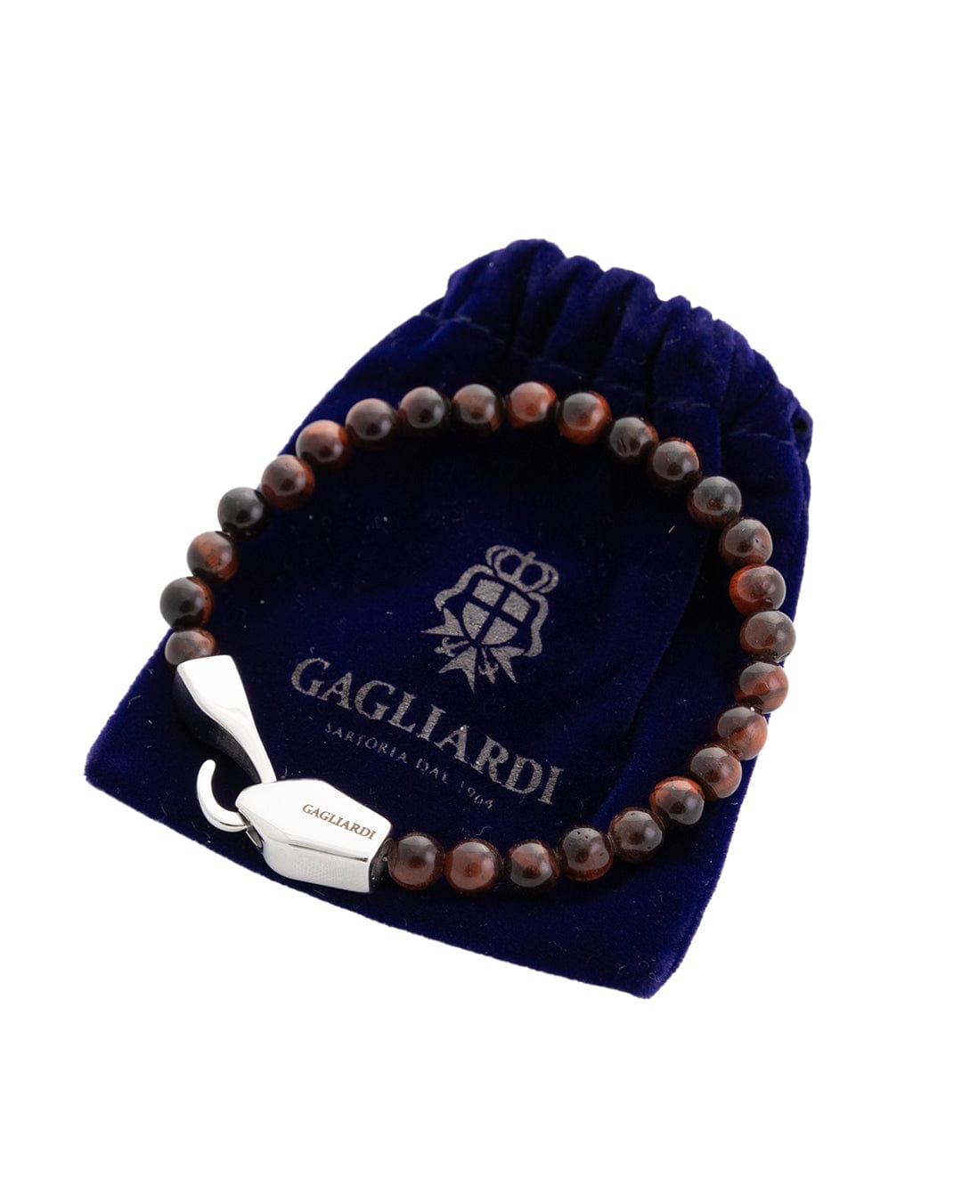 Gagliardi Bracelets Gagliardi Brown Gemstone Bracelet