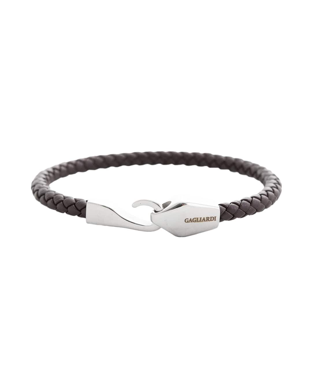 Gagliardi Bracelets Gagliardi Brown Leather Bracelet