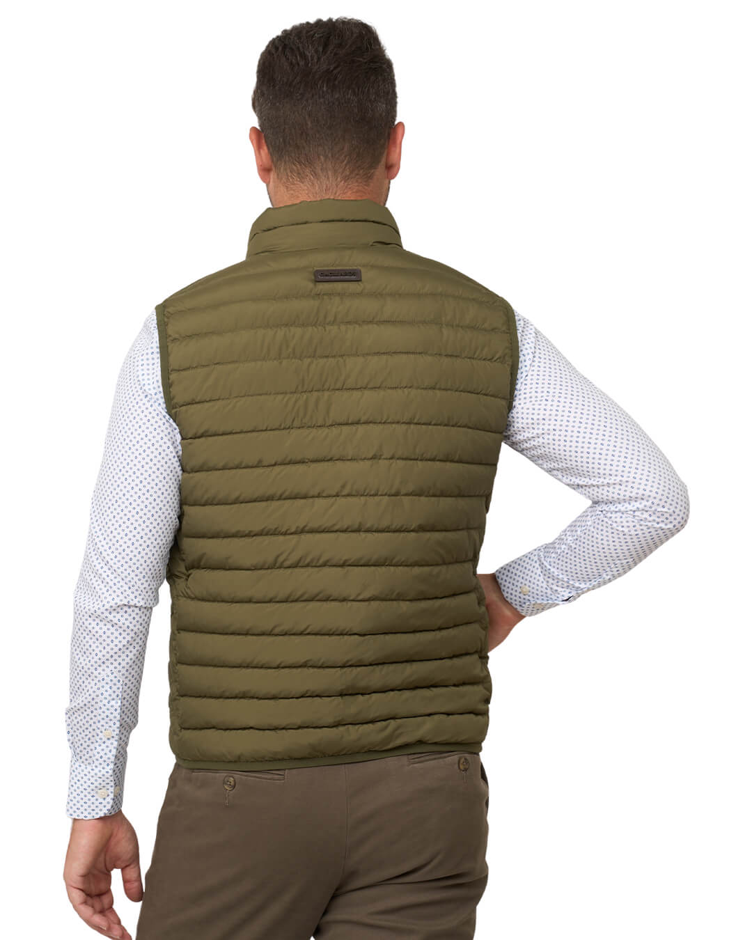 Gagliardi Gilets Gagliardi Green Wadded Gilet