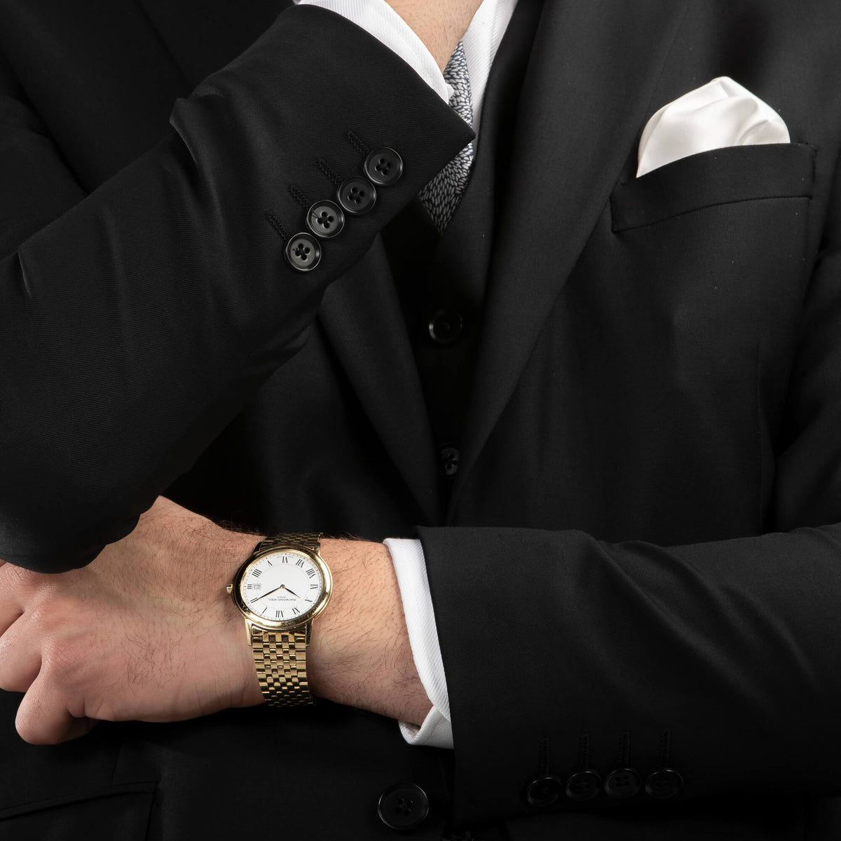 Gagliardi Lanificio F.lli Cerruti Black Suit Jacket