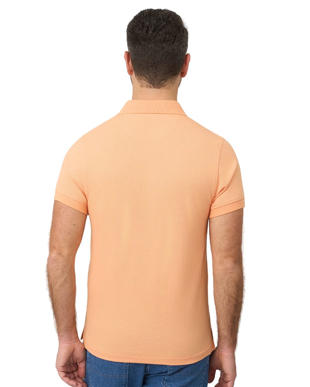 Gagliardi Polo Shirts Gagliardi Peach Polo Shirt Popcorn