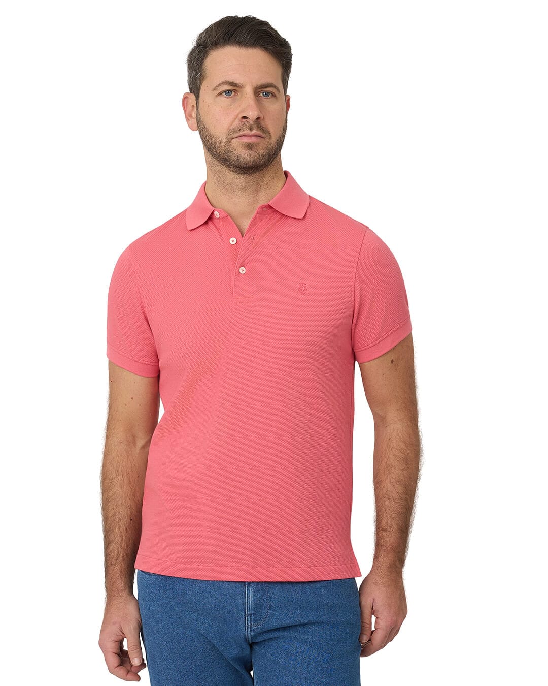 Gagliardi Polo Shirts Gagliardi Raspberry Polo Shirt Popcorn