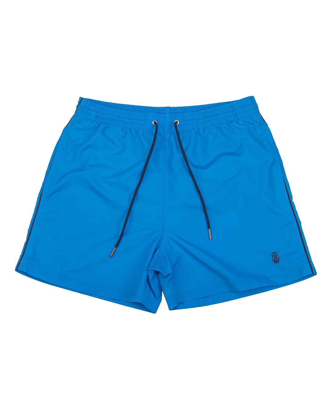 Blue Piped Swim Shorts