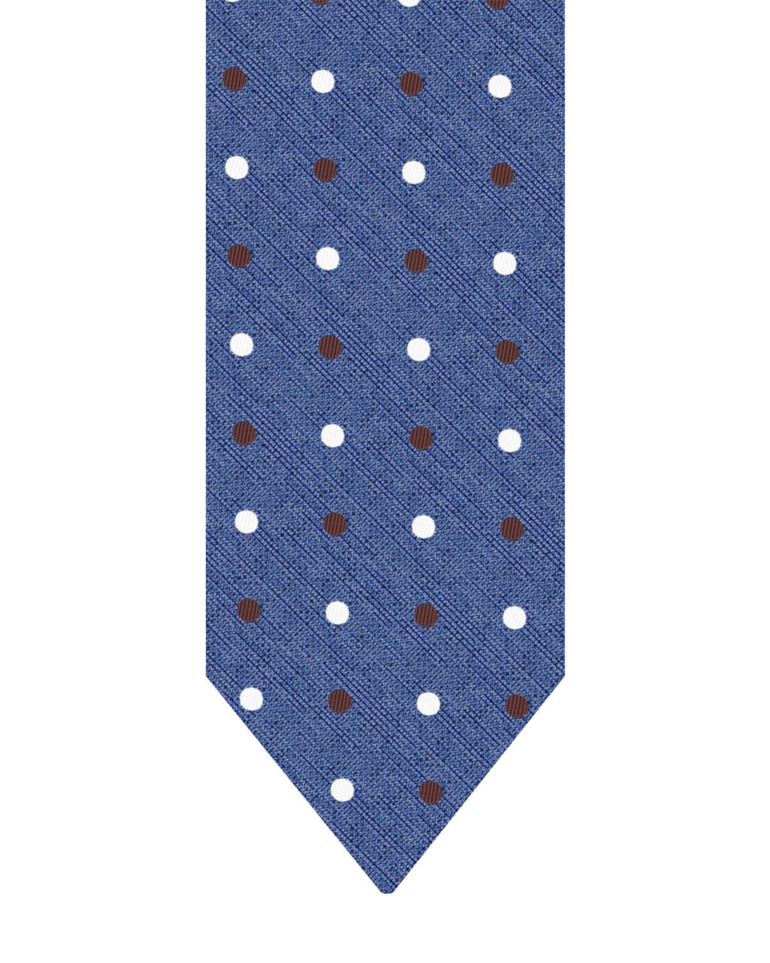 Gagliardi Ties One Size Gagliardi Blue Tie Italian Cotton Silk Linen Spot