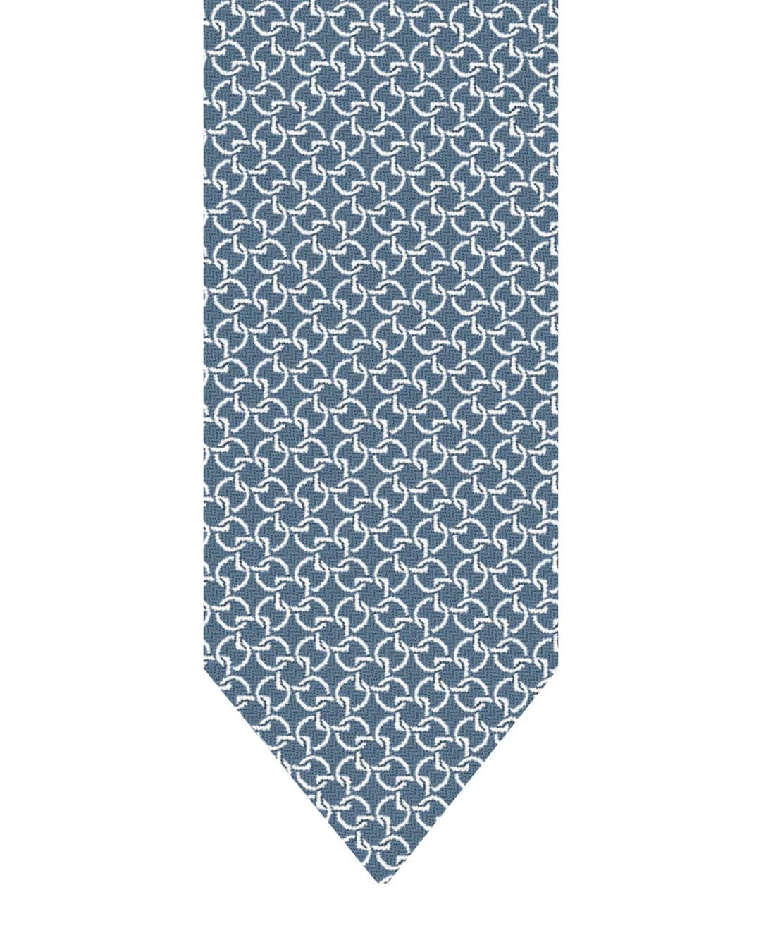 Gagliardi Ties One Size Gagliardi Blue Tie Italian Silk Shantung Links