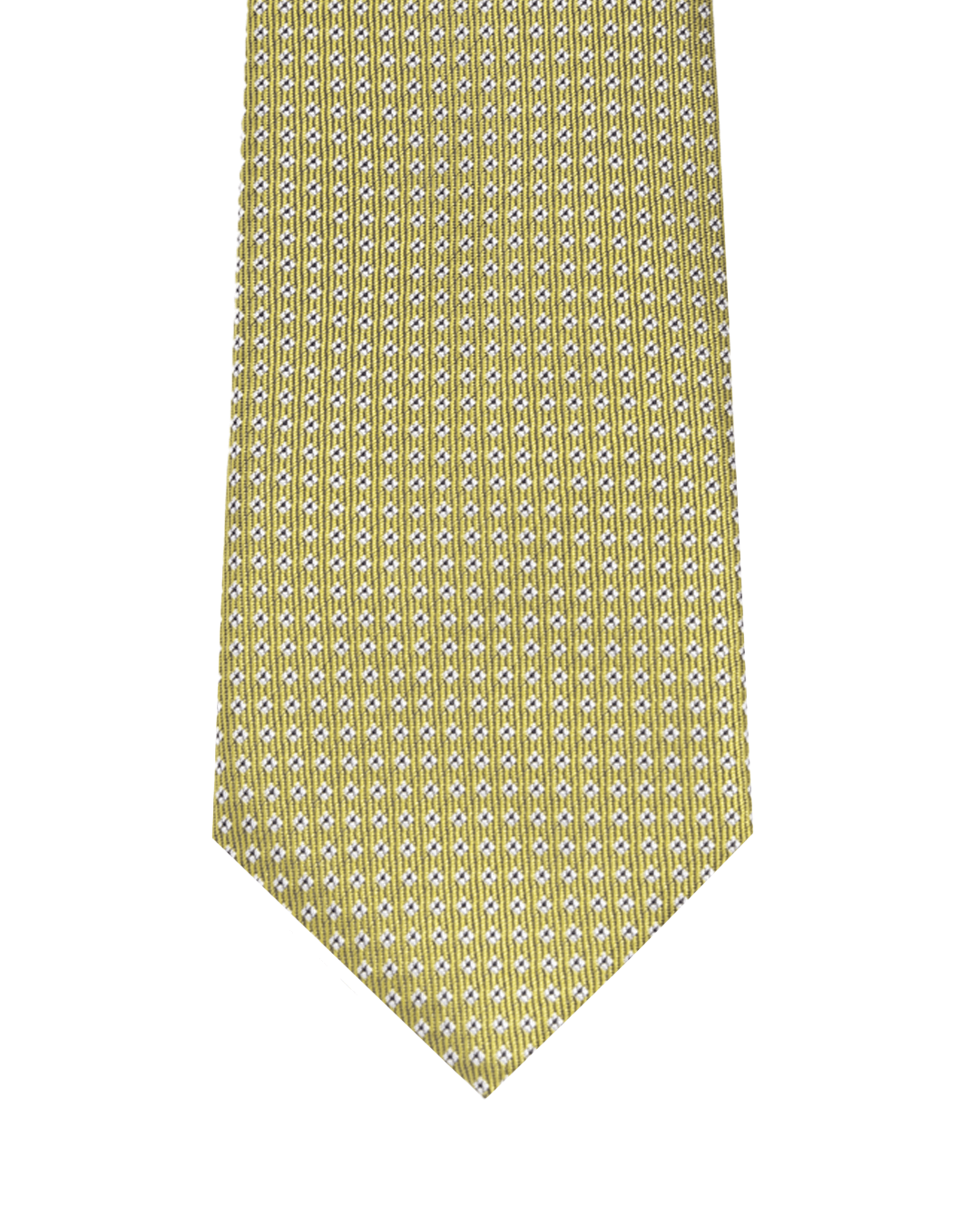 Gagliardi Ties One Size Gagliardi Gold Geometric Italian Silk Skinny Tie
