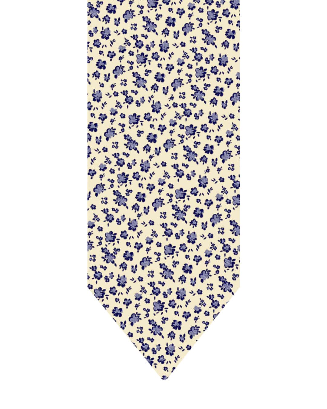 Gagliardi Ties One Size Gagliardi Ivory Tie Italian Silk Floral Skinny