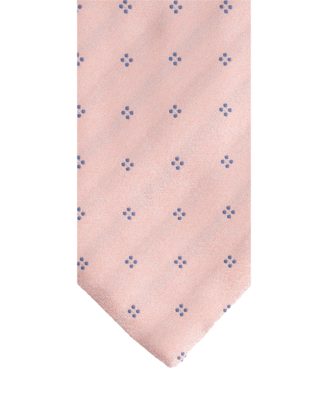 Gagliardi Ties One Size Gagliardi Pink Four Dots Design Italian Silk Tie