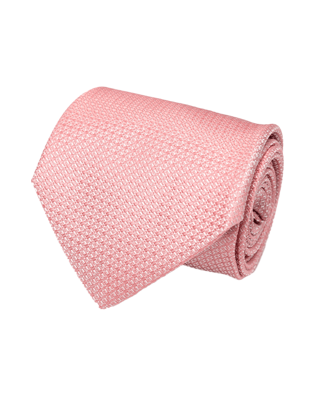 Gagliardi Ties One Size Gagliardi Pink Knit-look Italian Silk Skinny Tie