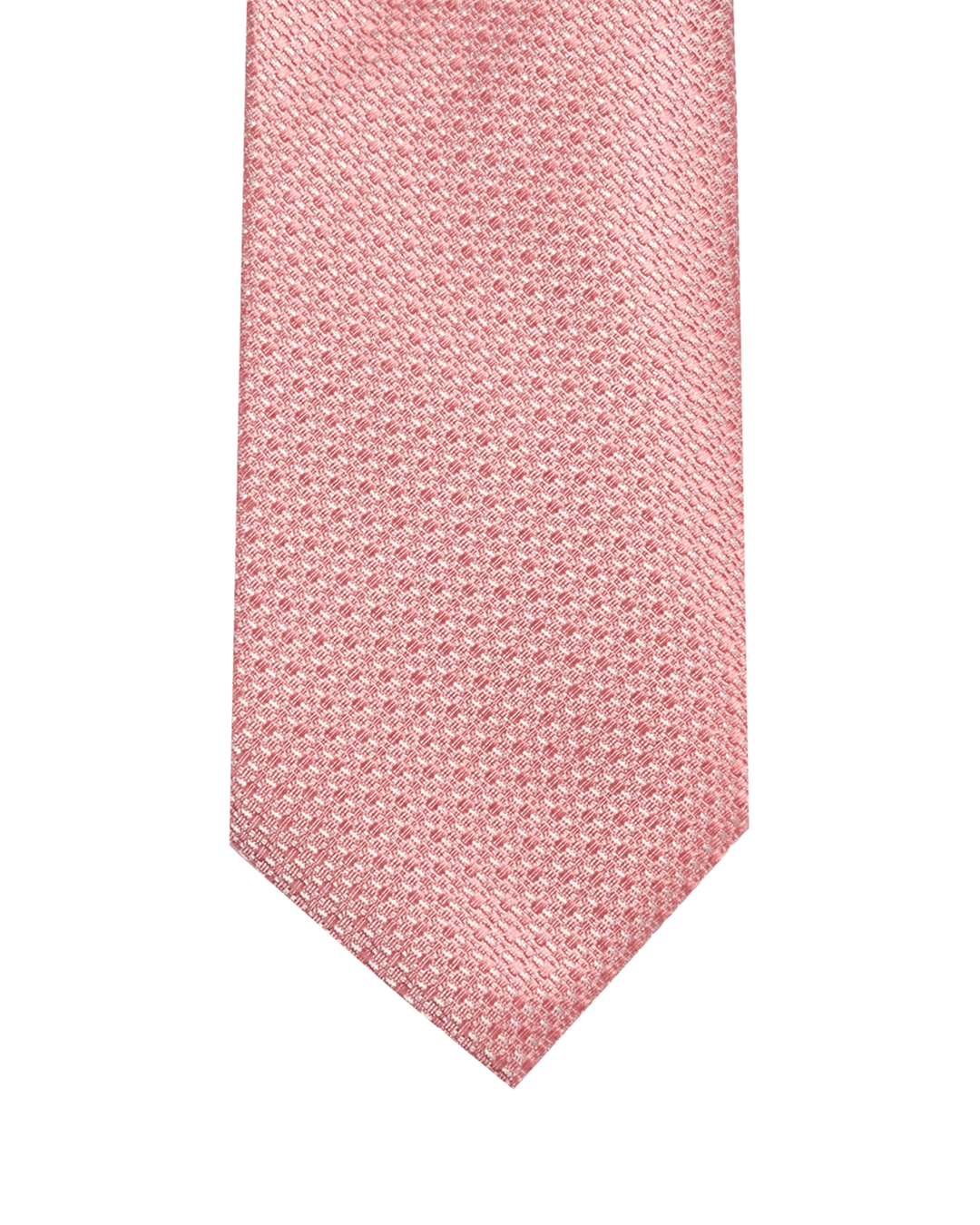 Gagliardi Ties One Size Gagliardi Pink Knit-look Italian Silk Skinny Tie