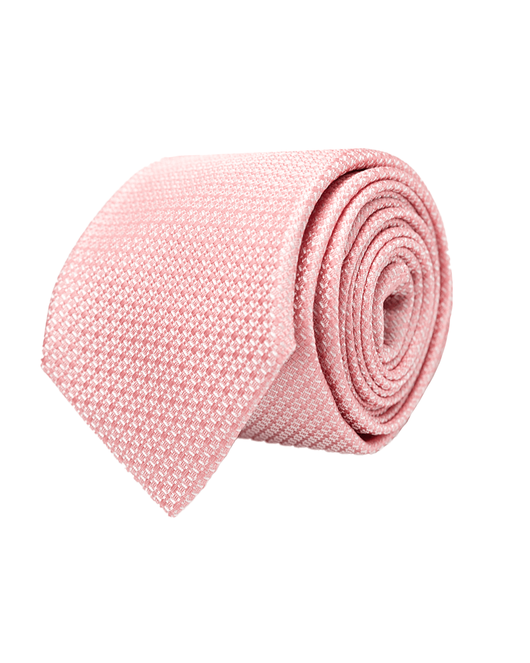 Gagliardi Ties One Size Gagliardi Pink Knit-look Italian Silk Tie