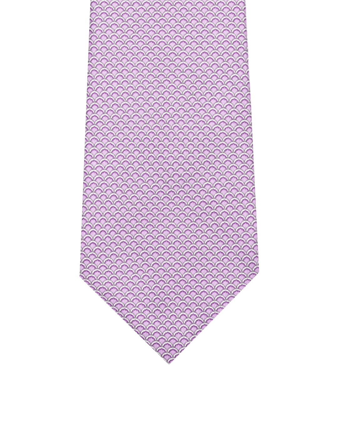 Gagliardi Ties One Size Gagliardi Pink Sea Shell Italian Silk Printed Tie