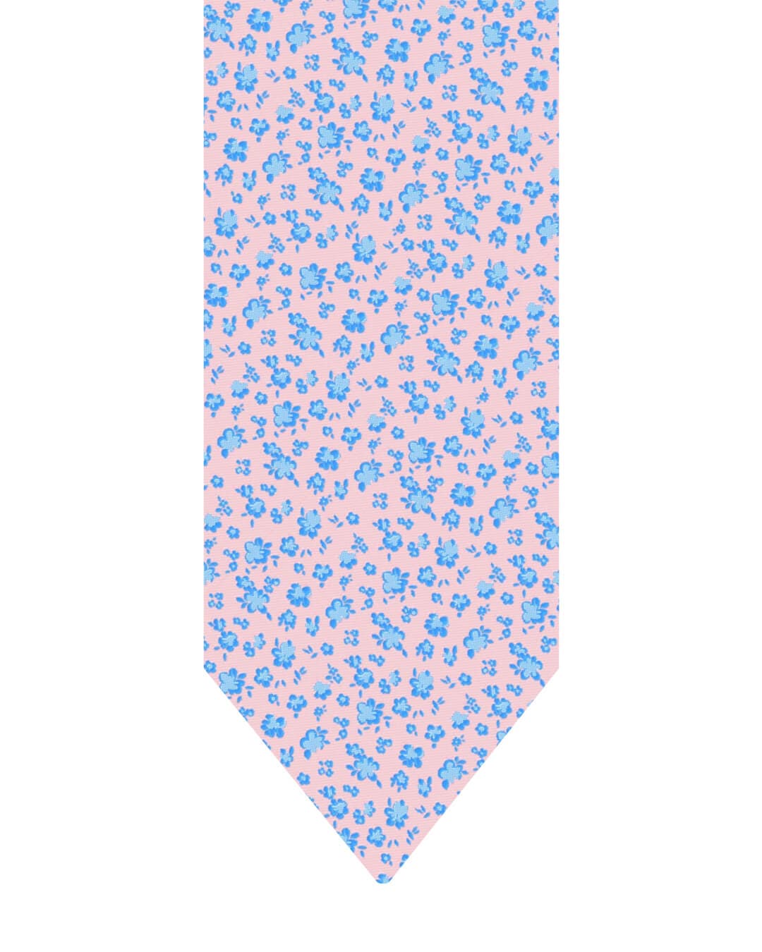 Gagliardi Ties One Size Gagliardi Pink Tie Italian Silk Floral Skinny