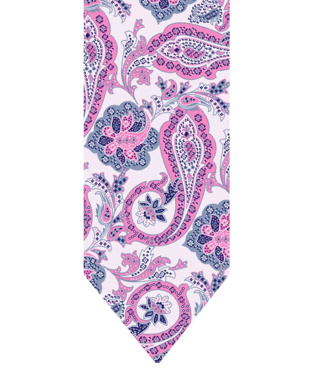 Gagliardi Ties One Size Gagliardi Pink Tie Italian Silk Paisley