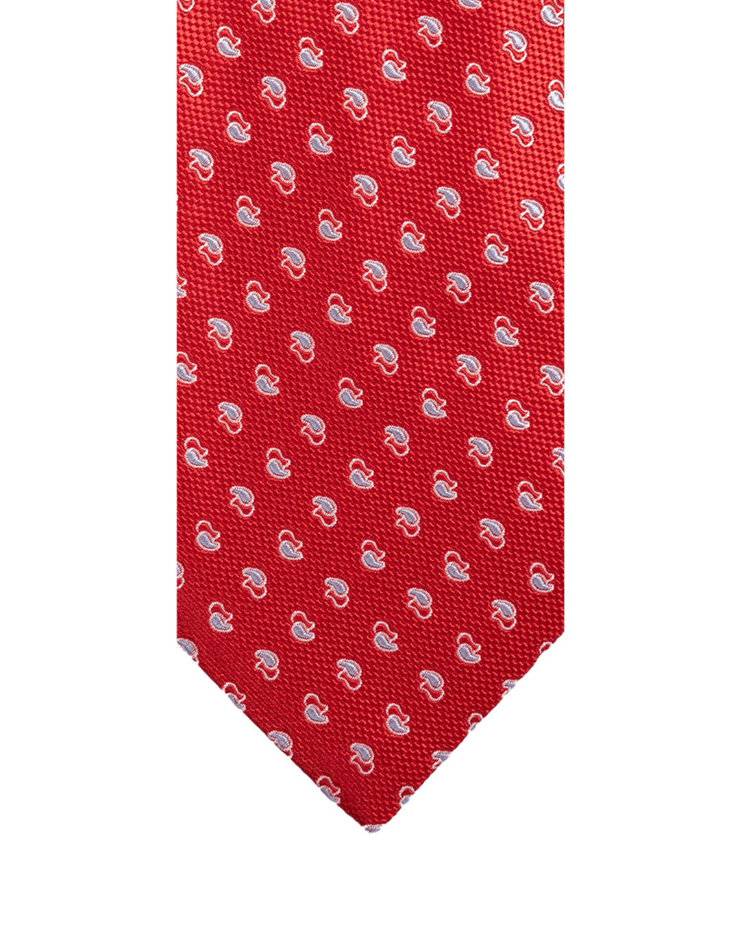 Gagliardi Ties One Size Gagliardi Red Double Paisley Italian Silk Tie