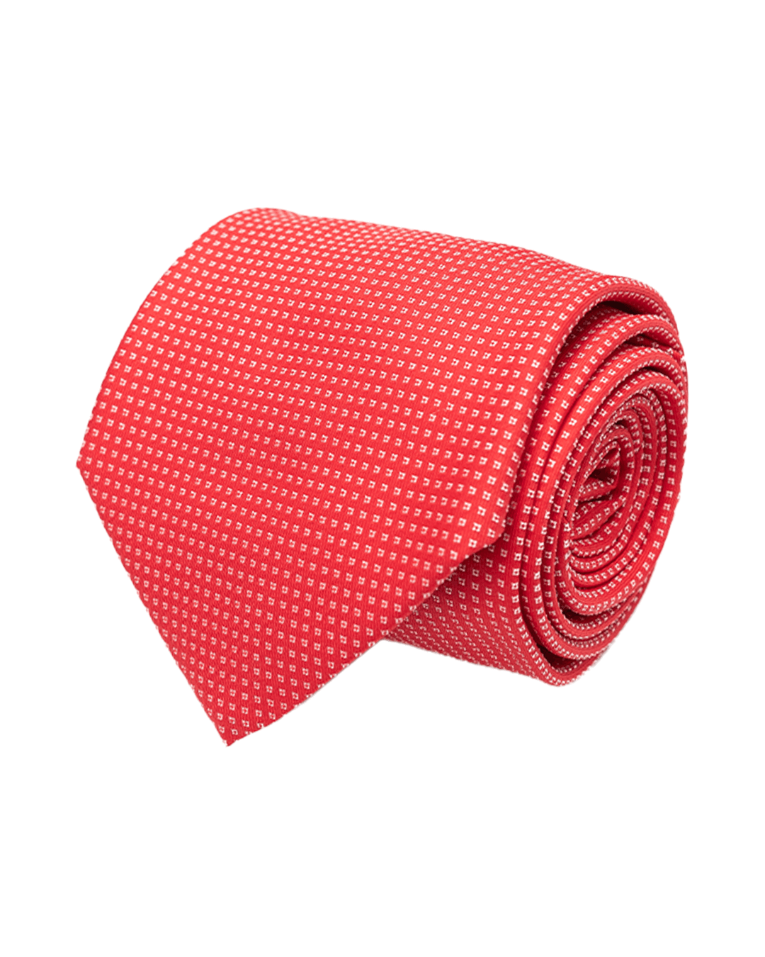 Gagliardi Ties One Size Gagliardi Red Mini Diamond Italian Silk Tie