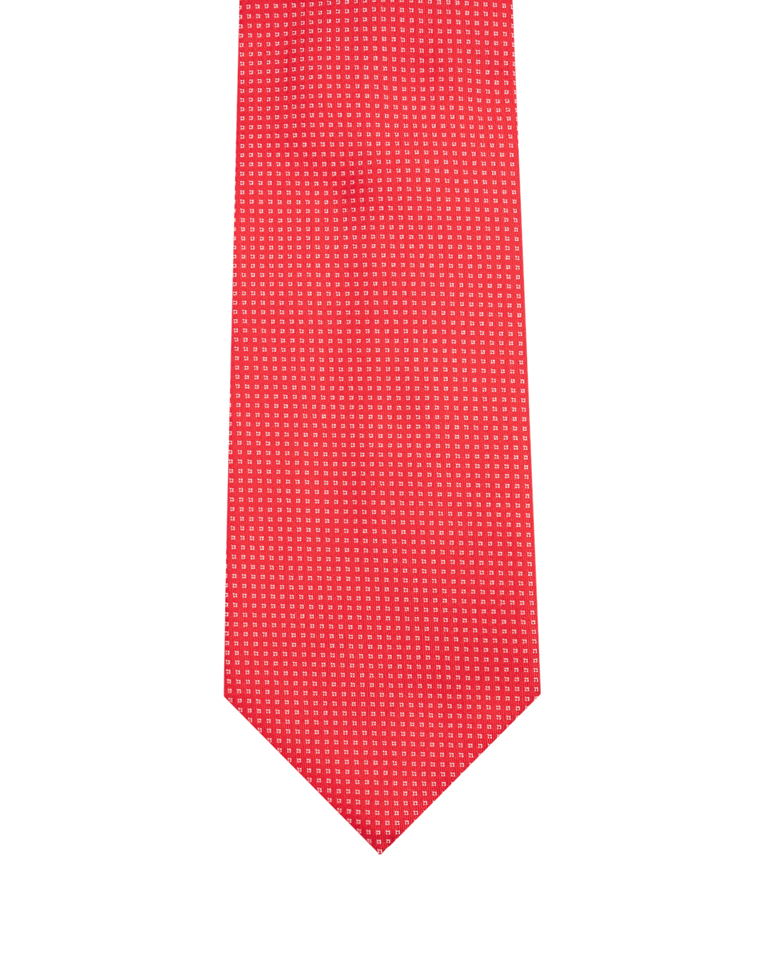 Gagliardi Ties One Size Gagliardi Red Mini Diamond Italian Silk Tie