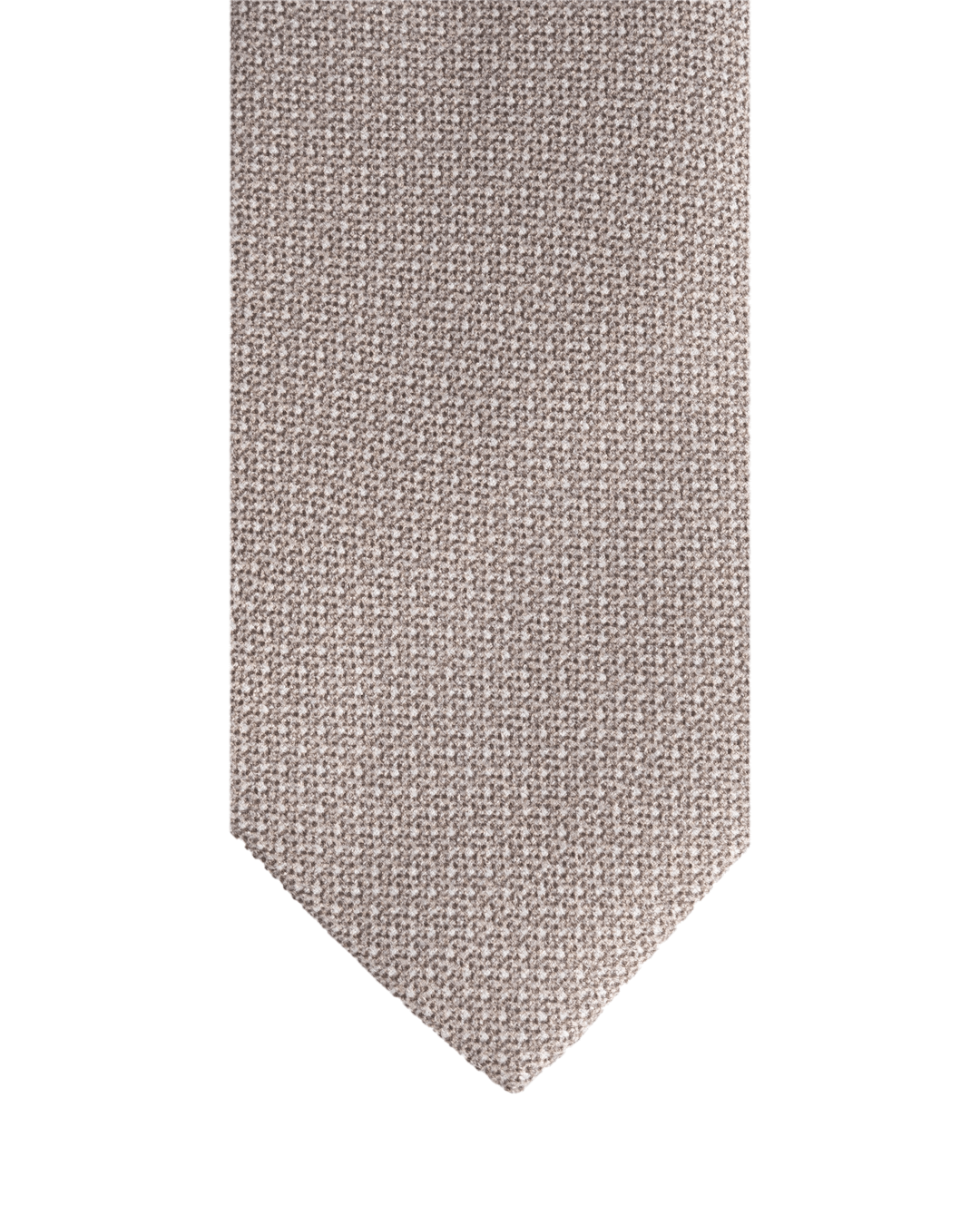 Gagliardi Ties One Size Gagliardi Stone Knitted Look Italian Silk Printed Tie