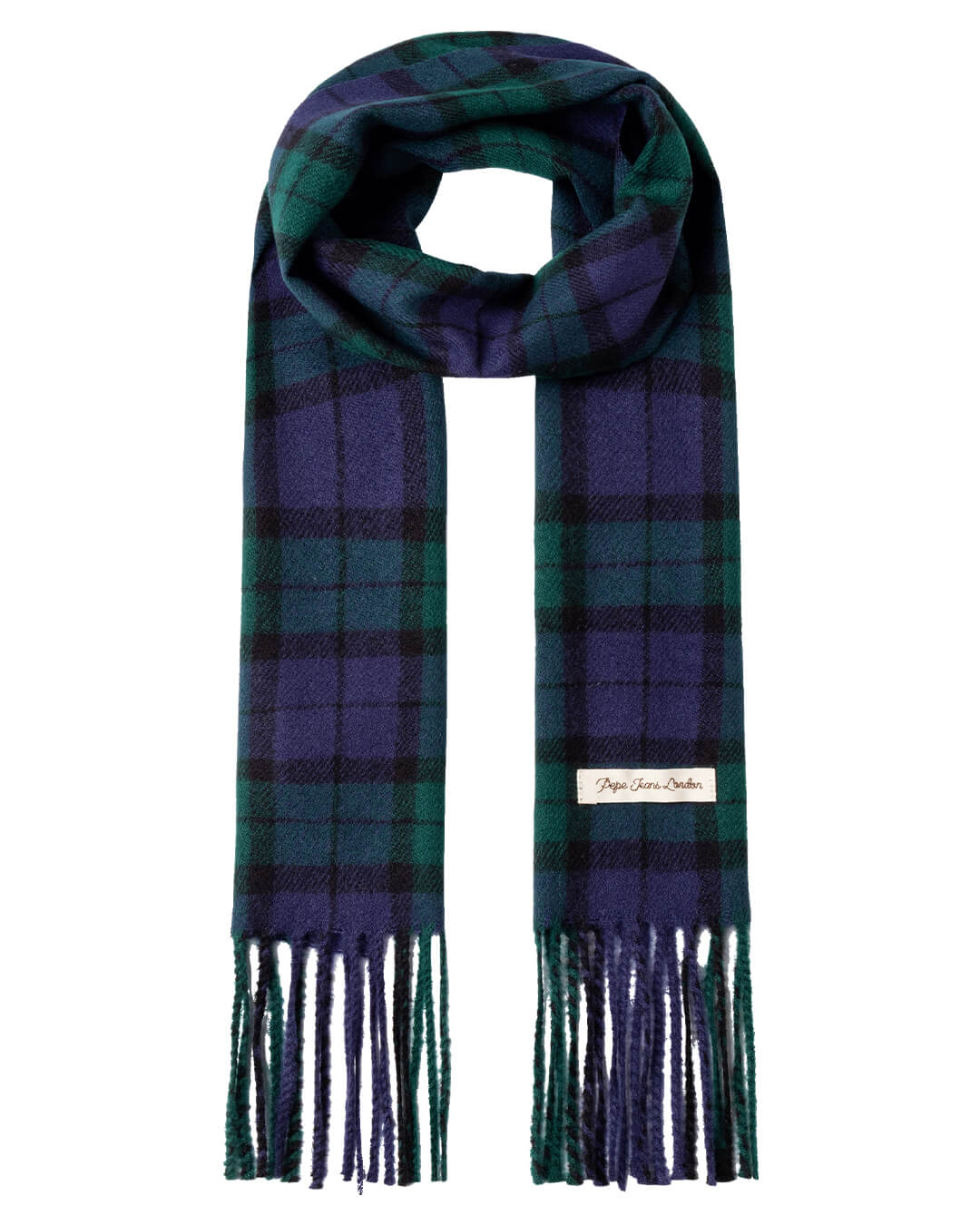 Pepe Jeans Scarves ONE Pepe Jeans Varden Tartan Scarf Dulwich Blue P594